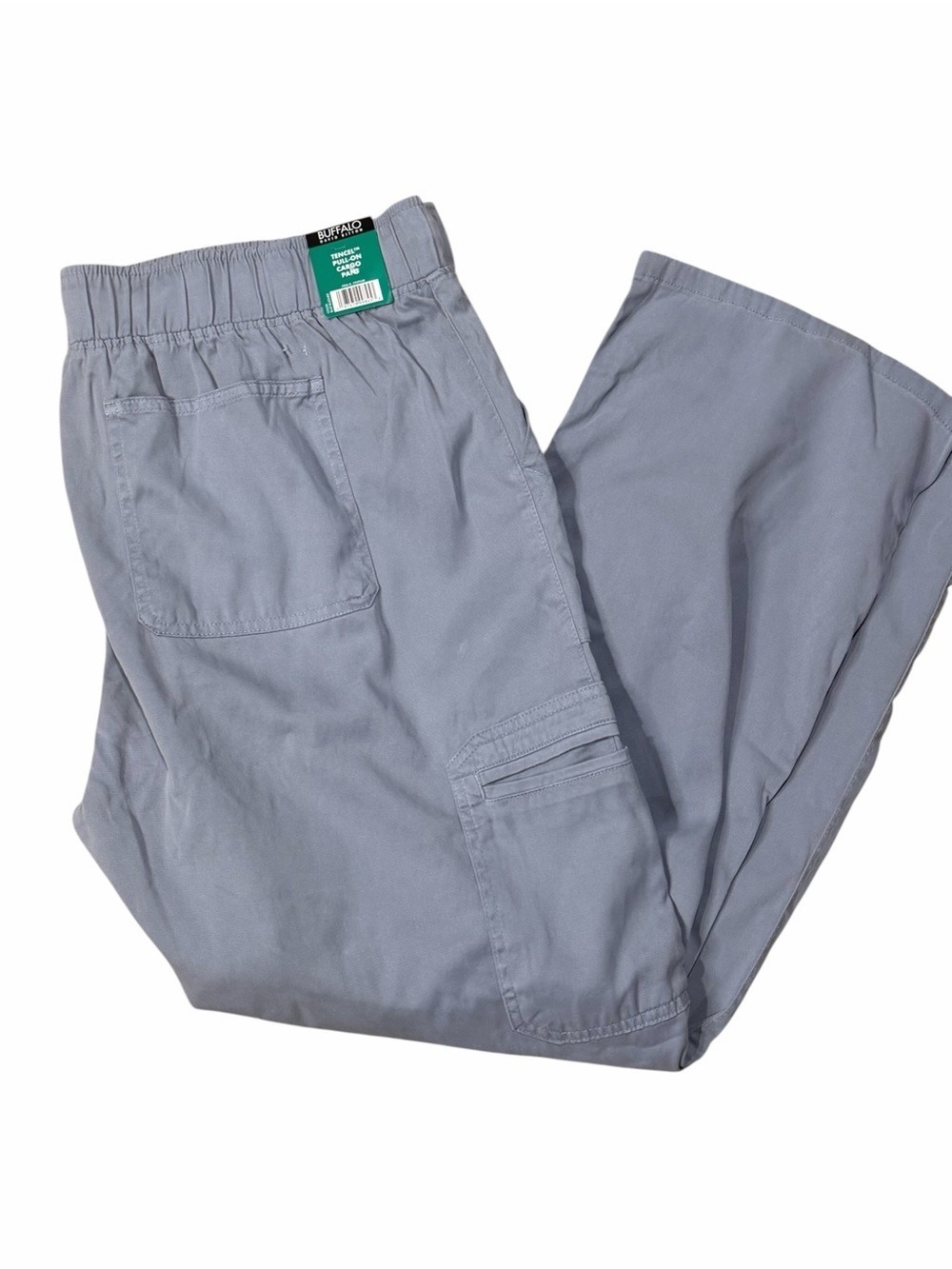 Buffalo David Bitton Blue Blizzard Tencel Cargo Pants XL